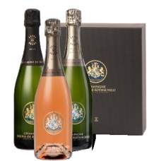 Discovery box Champagne Brut, Rose & Blanc Champagnes - aoc